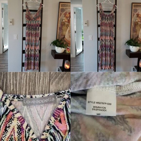 Dress Blouse Womens Bundle Lot M Midi Maxi Button Down Floral Spaghetti Strap - Picture 6 of 11